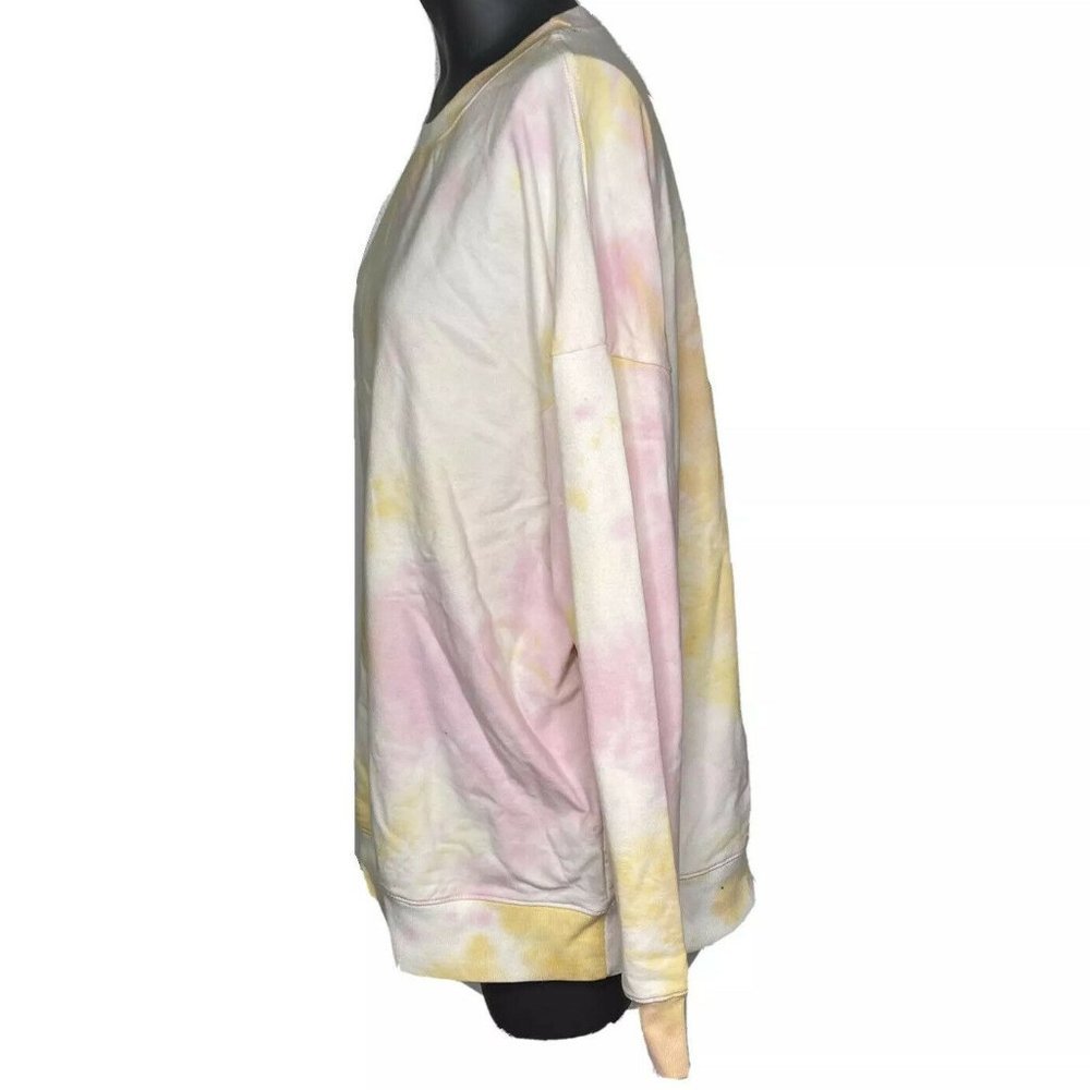 Wildfox Womens Tie Dye Pullover Sweater Pink - Picture 3 of 7